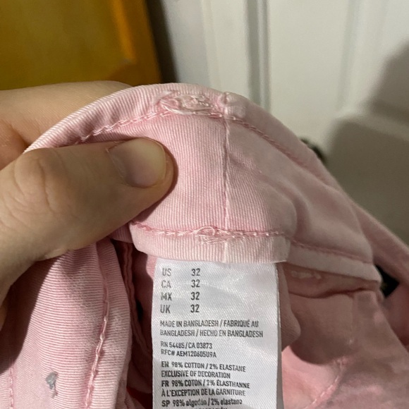 Pink American eagle shorts - Picture 3 of 3